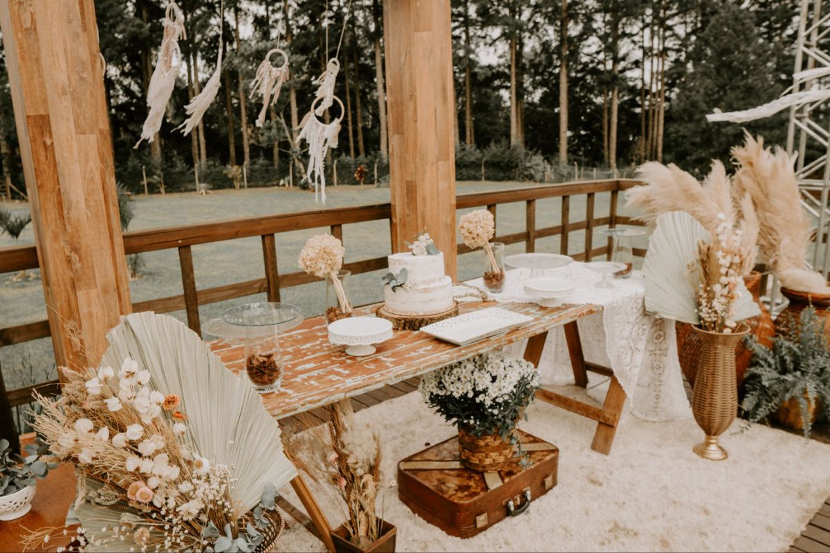 Cerimônia ao ar livre